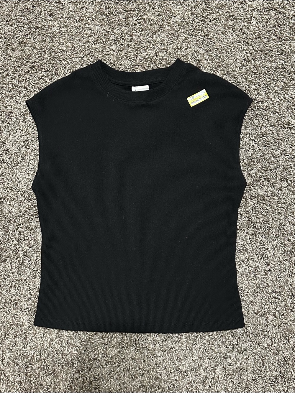 Target Black Sleeveless Knit Tank Top